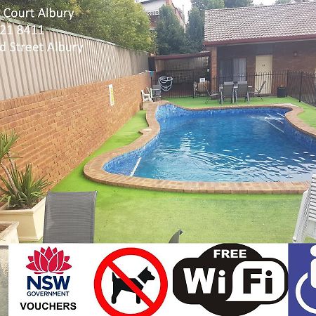 Fountain Court Motor Inn Albury Exterior foto
