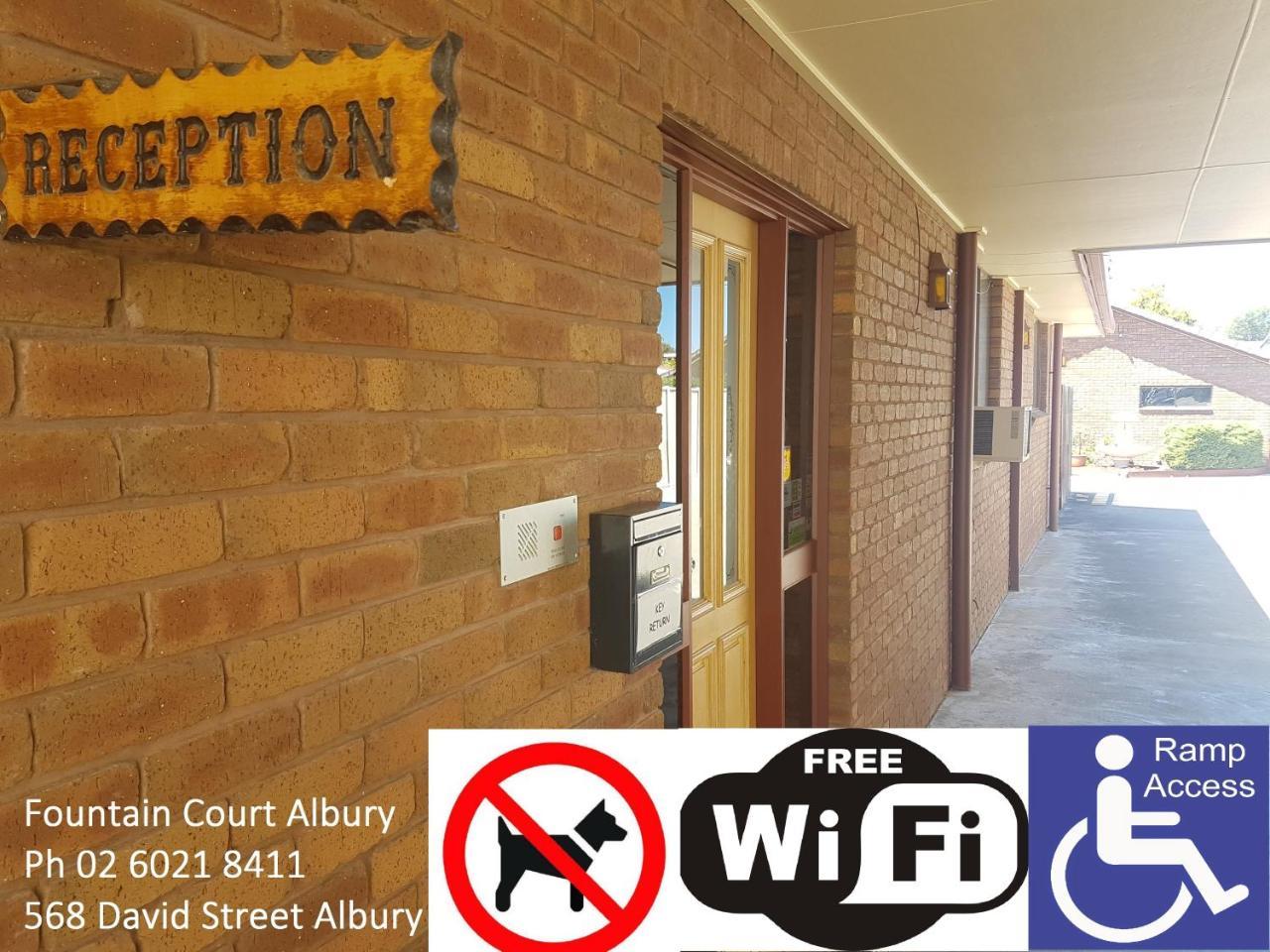 Fountain Court Motor Inn Albury Exterior foto