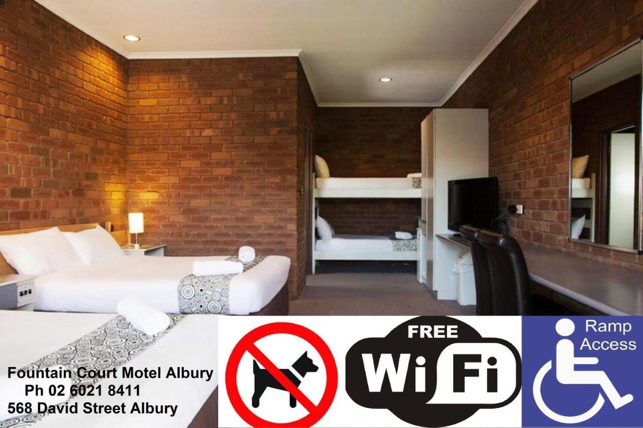 Fountain Court Motor Inn Albury Exterior foto