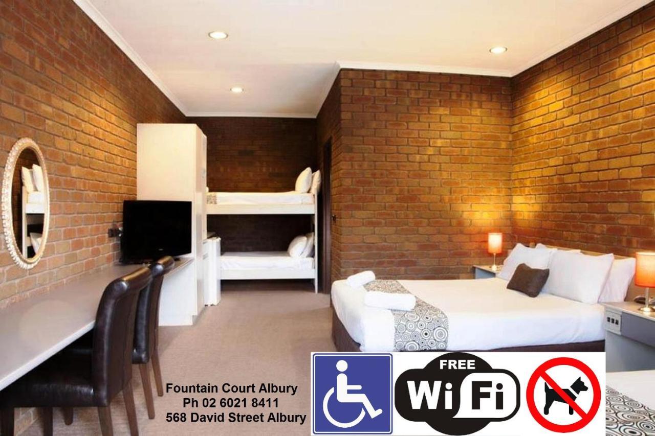 Fountain Court Motor Inn Albury Exterior foto